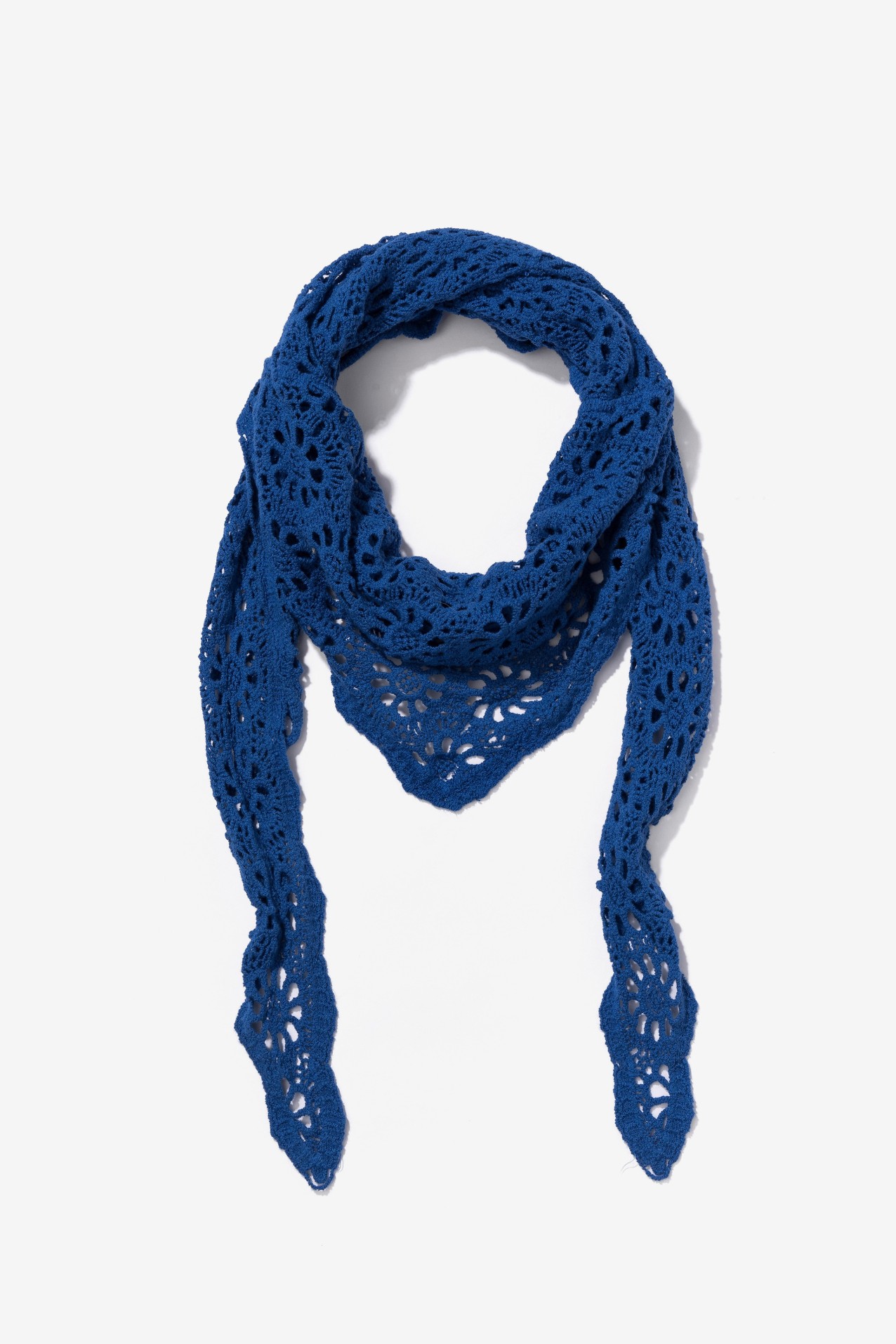 Blue Lace Scarf