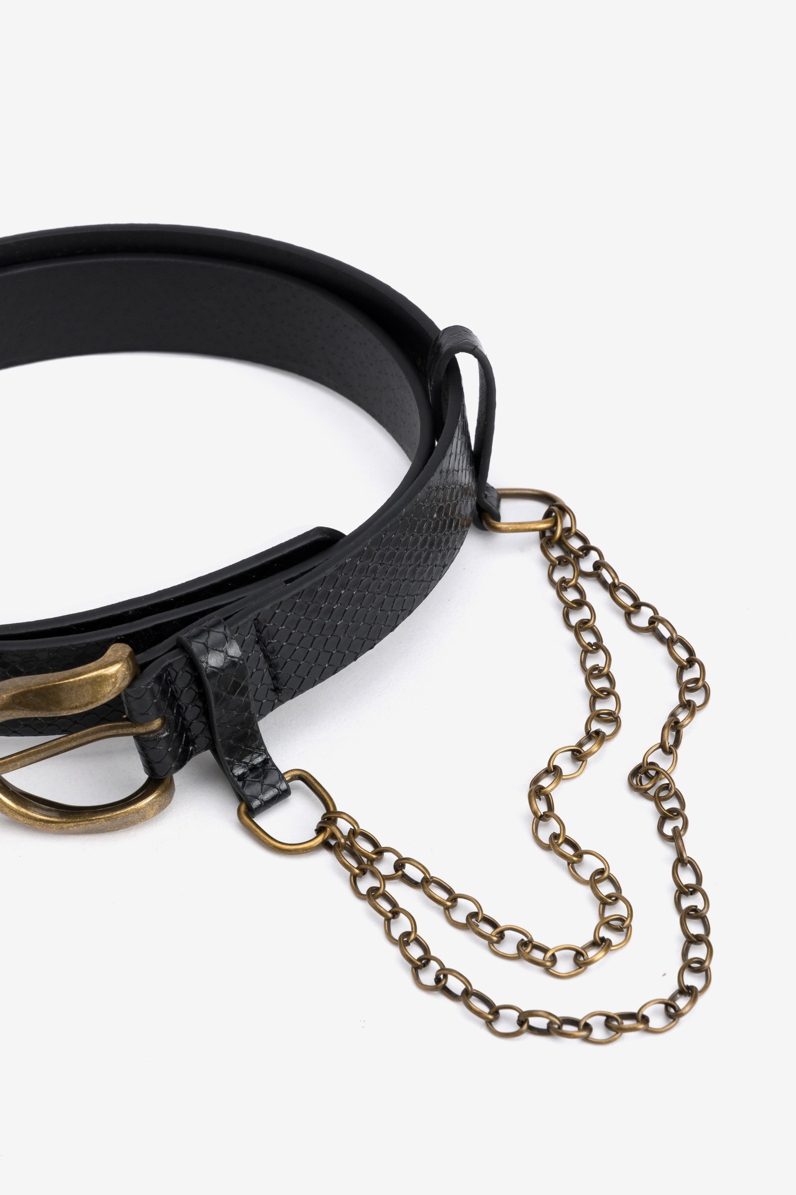 Black Belt with Chains