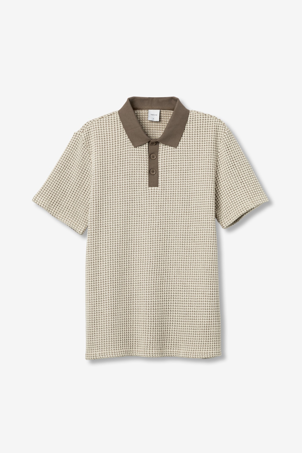Beige Regular Fit Polo