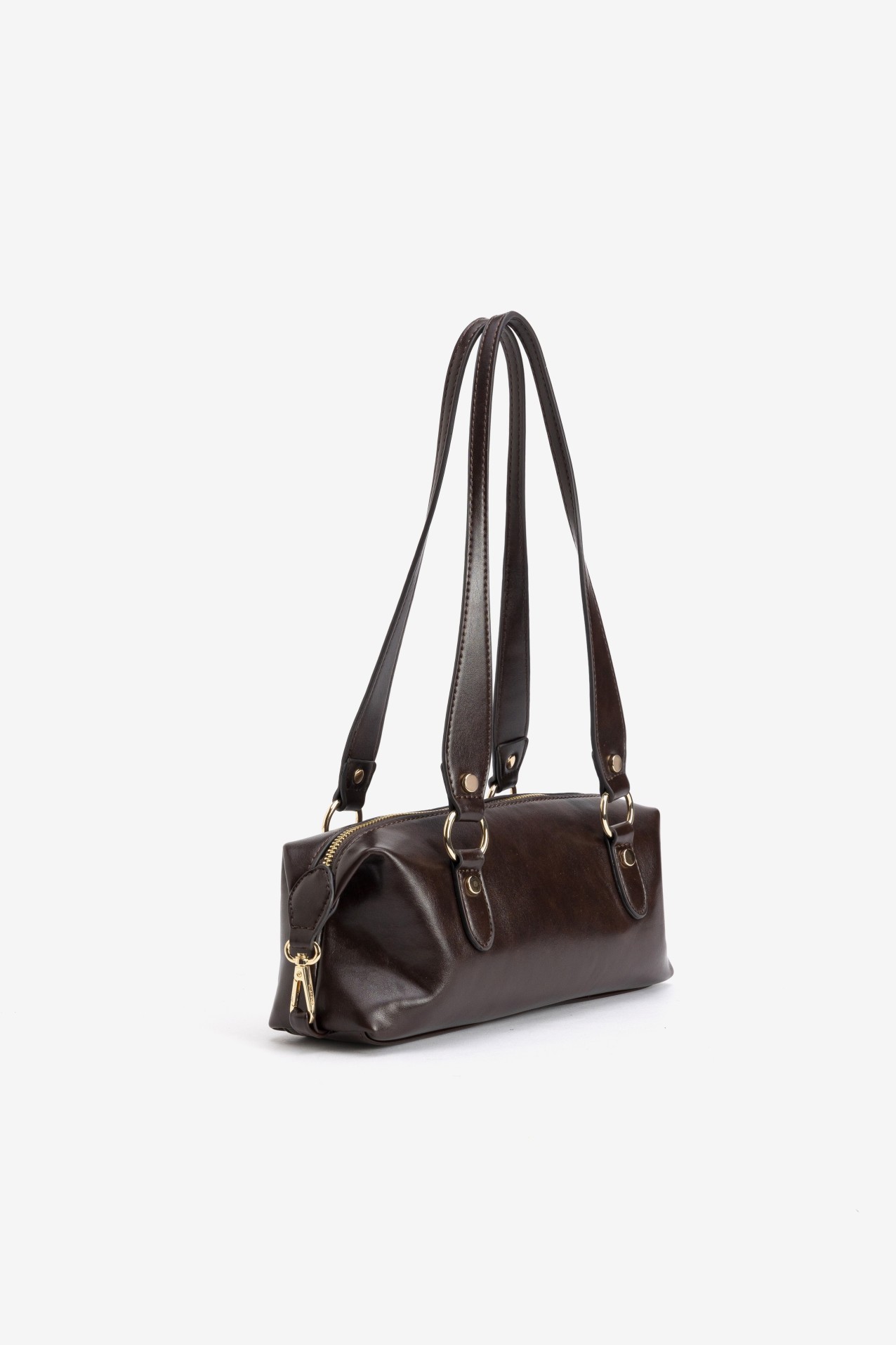Dark Brown Barrel Wallet