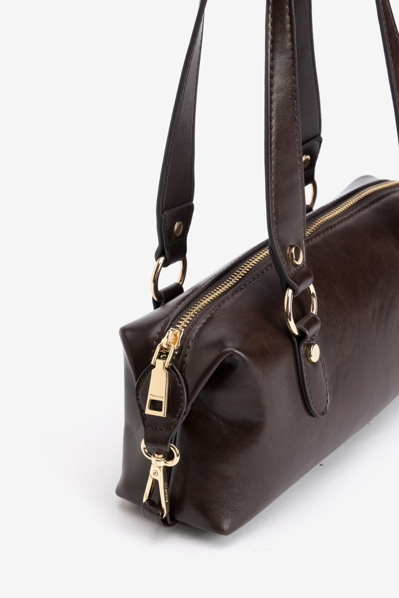 Dark Brown Barrel Wallet