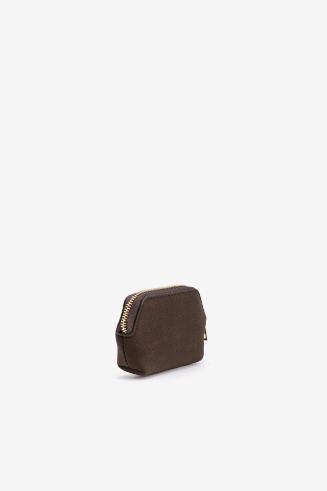 Brown Minimalist Coin Purse Brown Minimalist Coin Purse