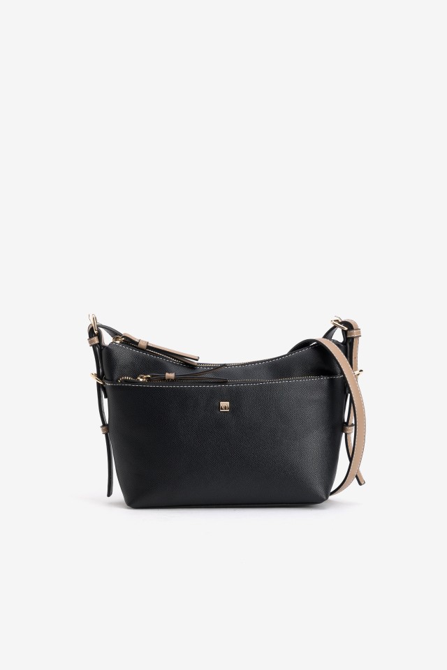 Black Crossbody Wallet Bag