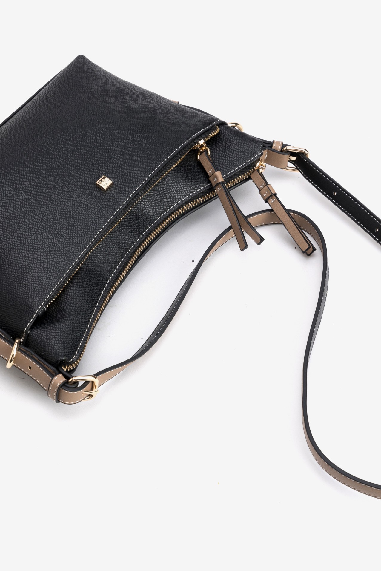 Black Crossbody Wallet Bag