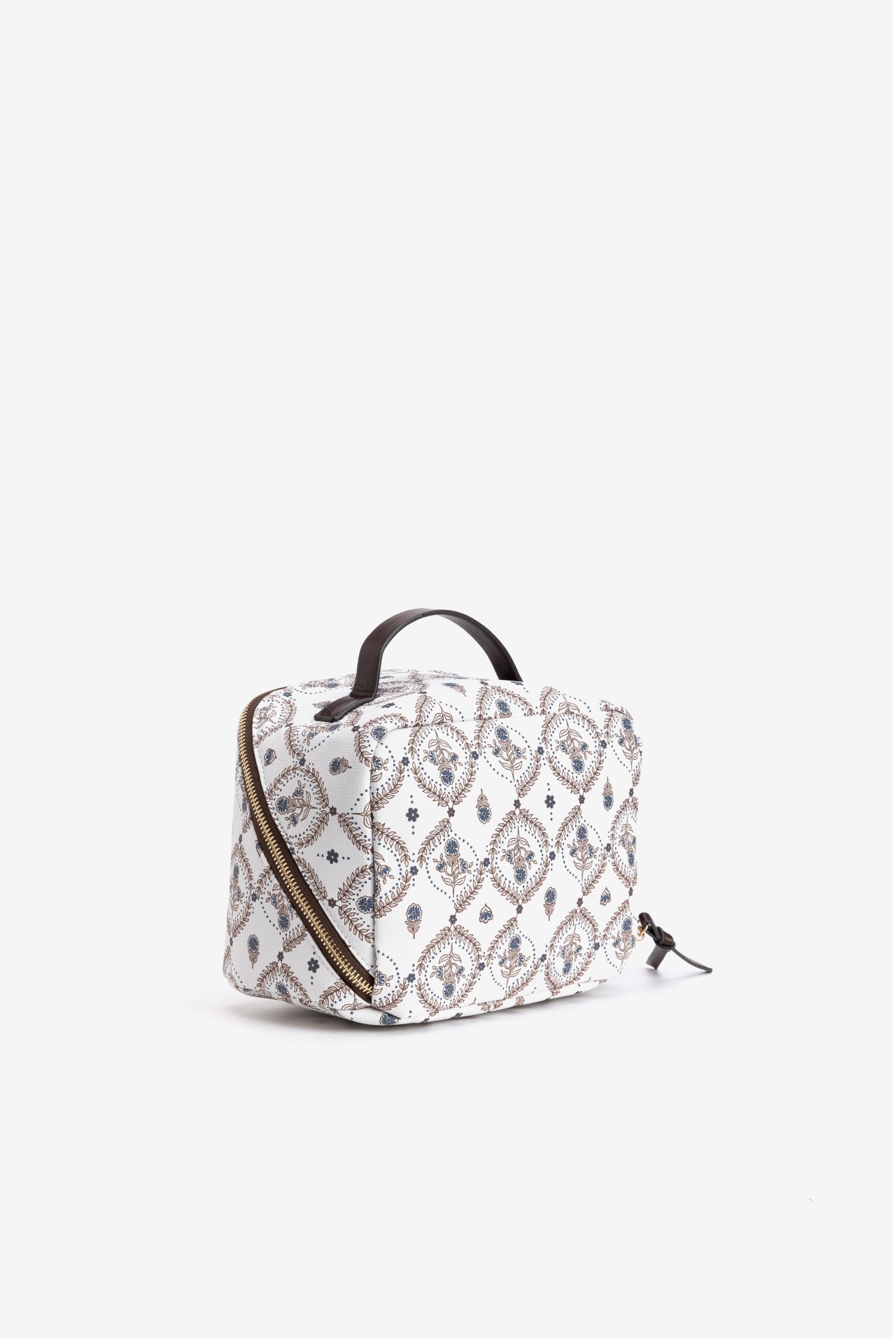 Printed Cream Coin Purse