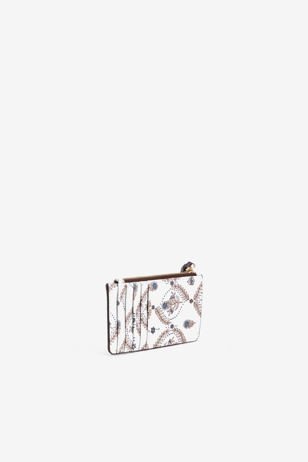 Porta-moedas estampado boho