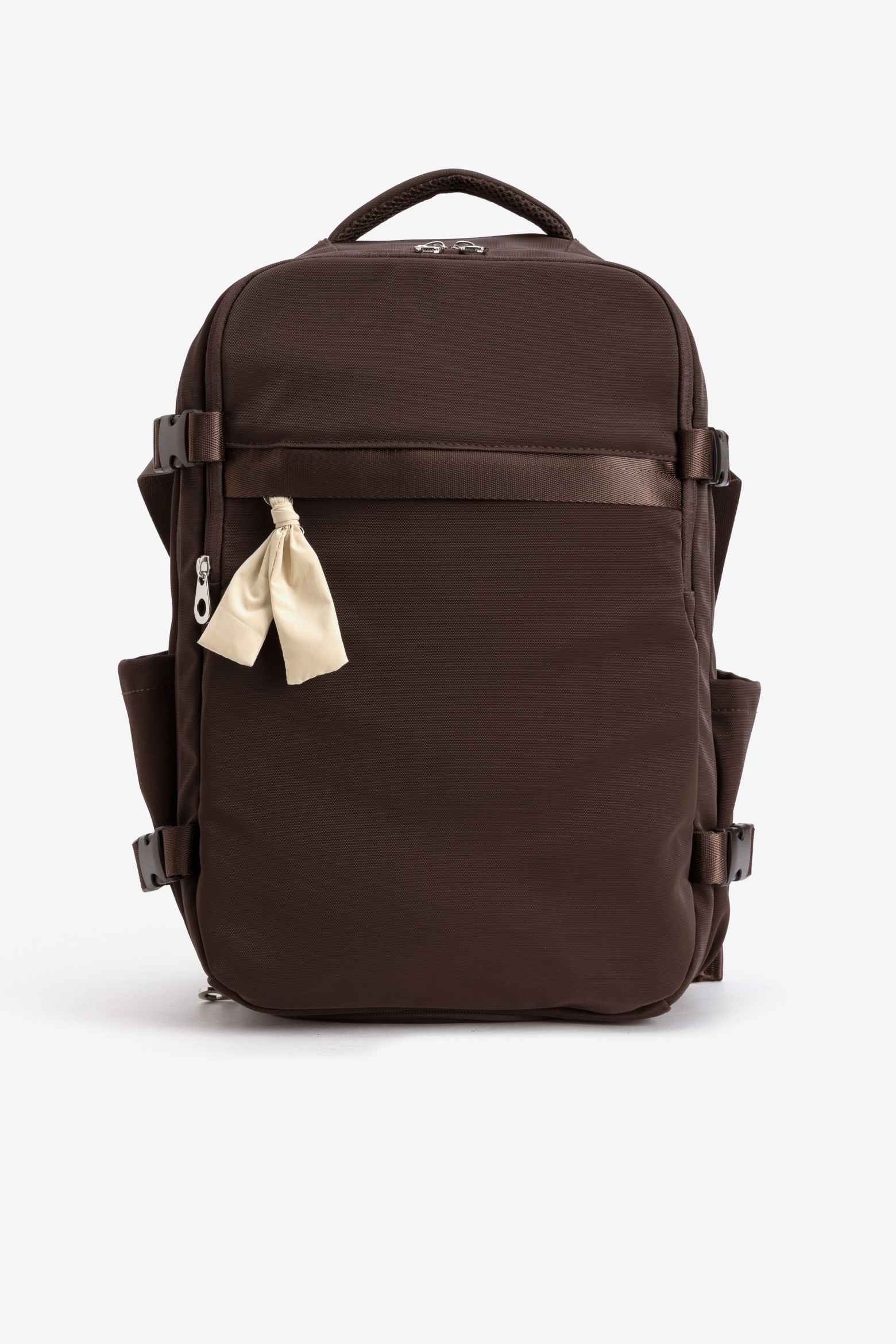 Dark Brown Minimal Backpack