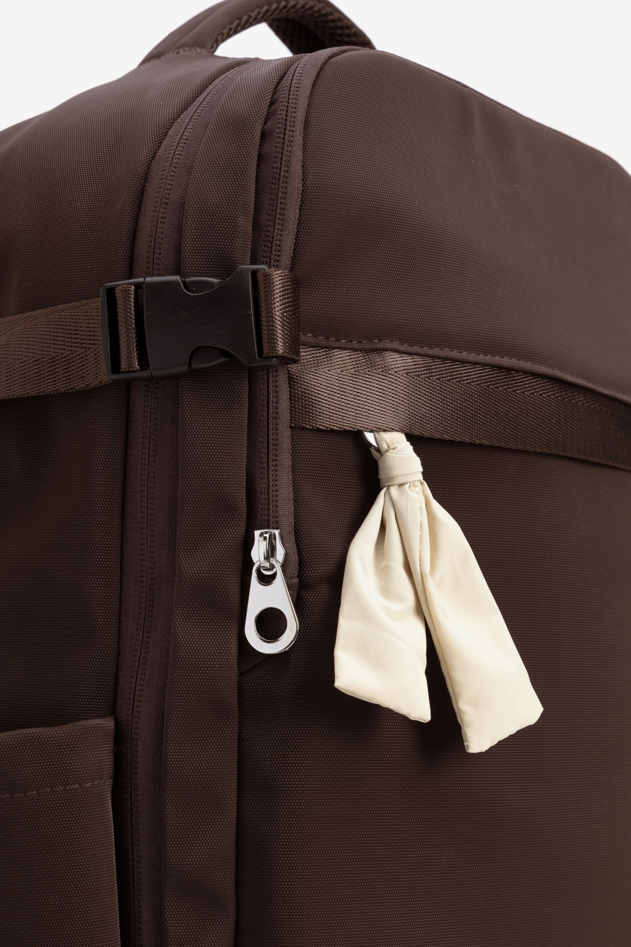 Dark Brown Minimal Backpack