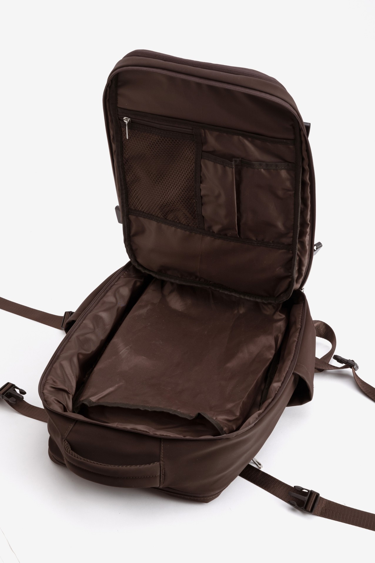 Dark Brown Minimal Backpack