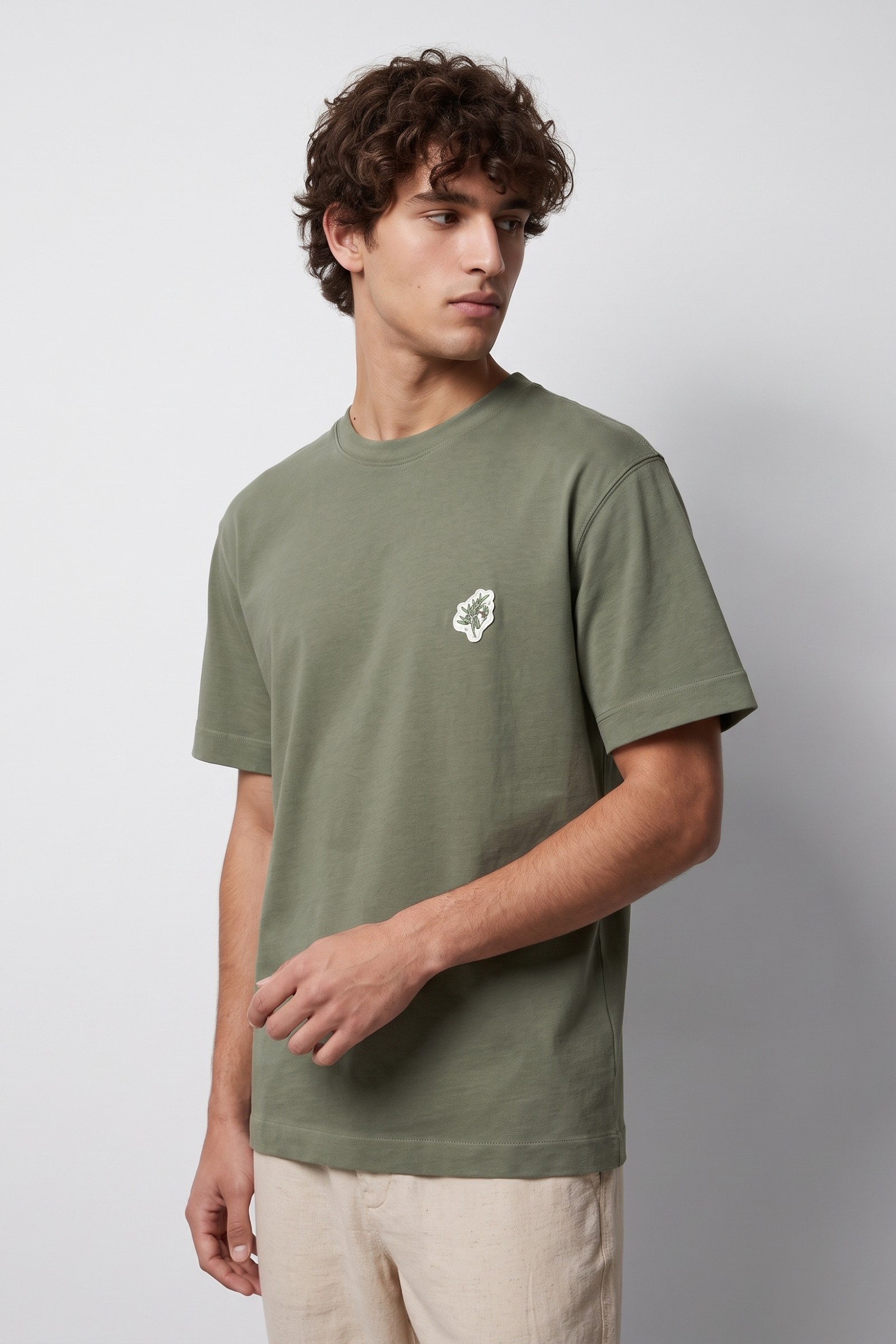 Green Regular Fit T-shirt