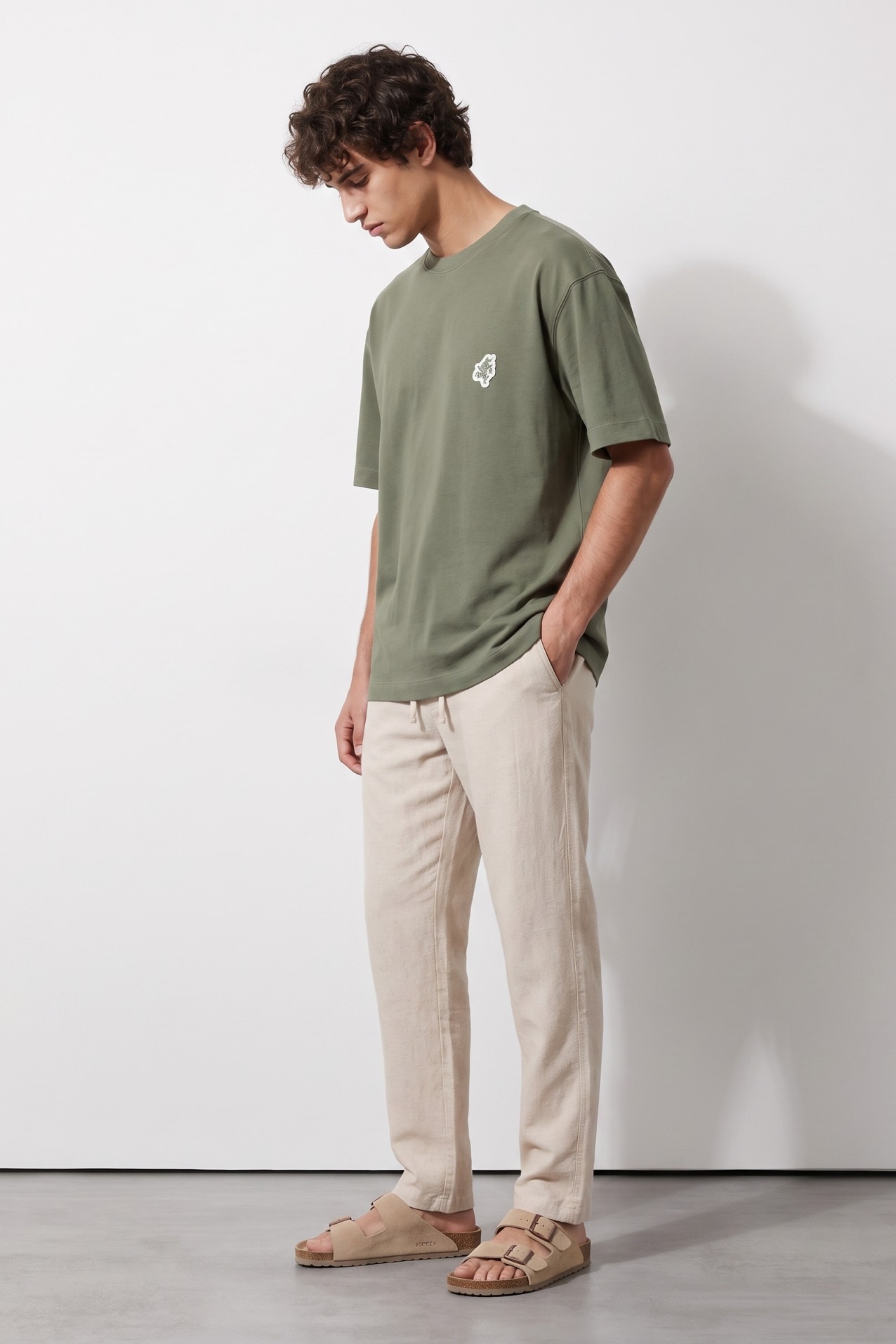Green Regular Fit T-shirt