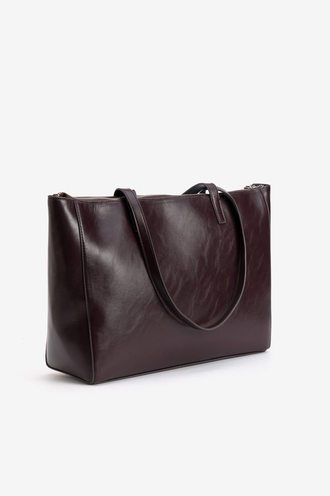 Burgundy Tote Bag