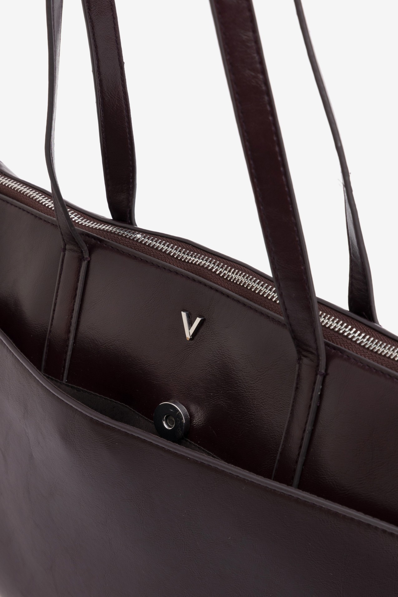 Burgundy Tote Bag