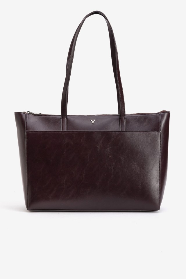Burgundy Tote Bag