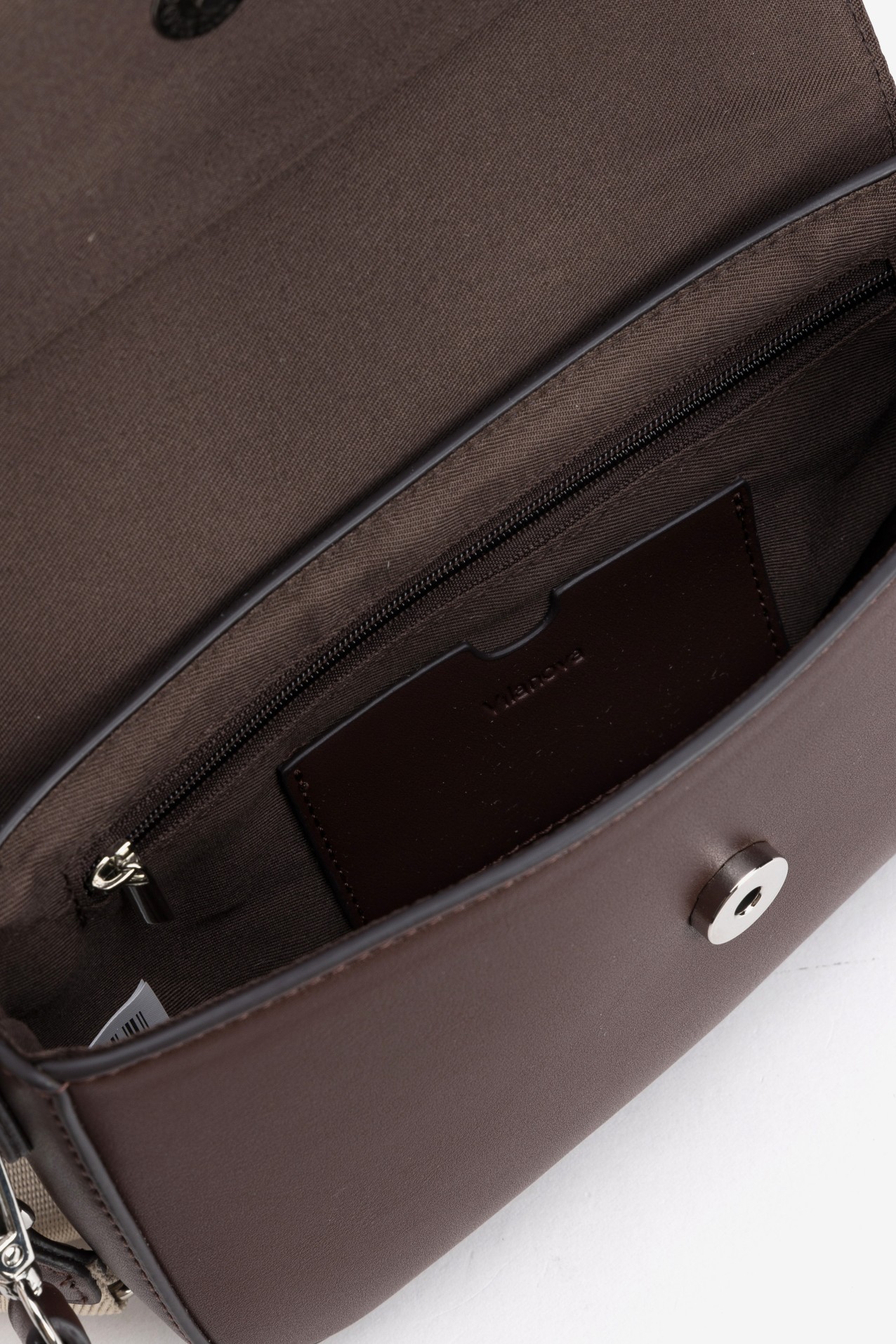Brown Crossbody Wallet Bag
