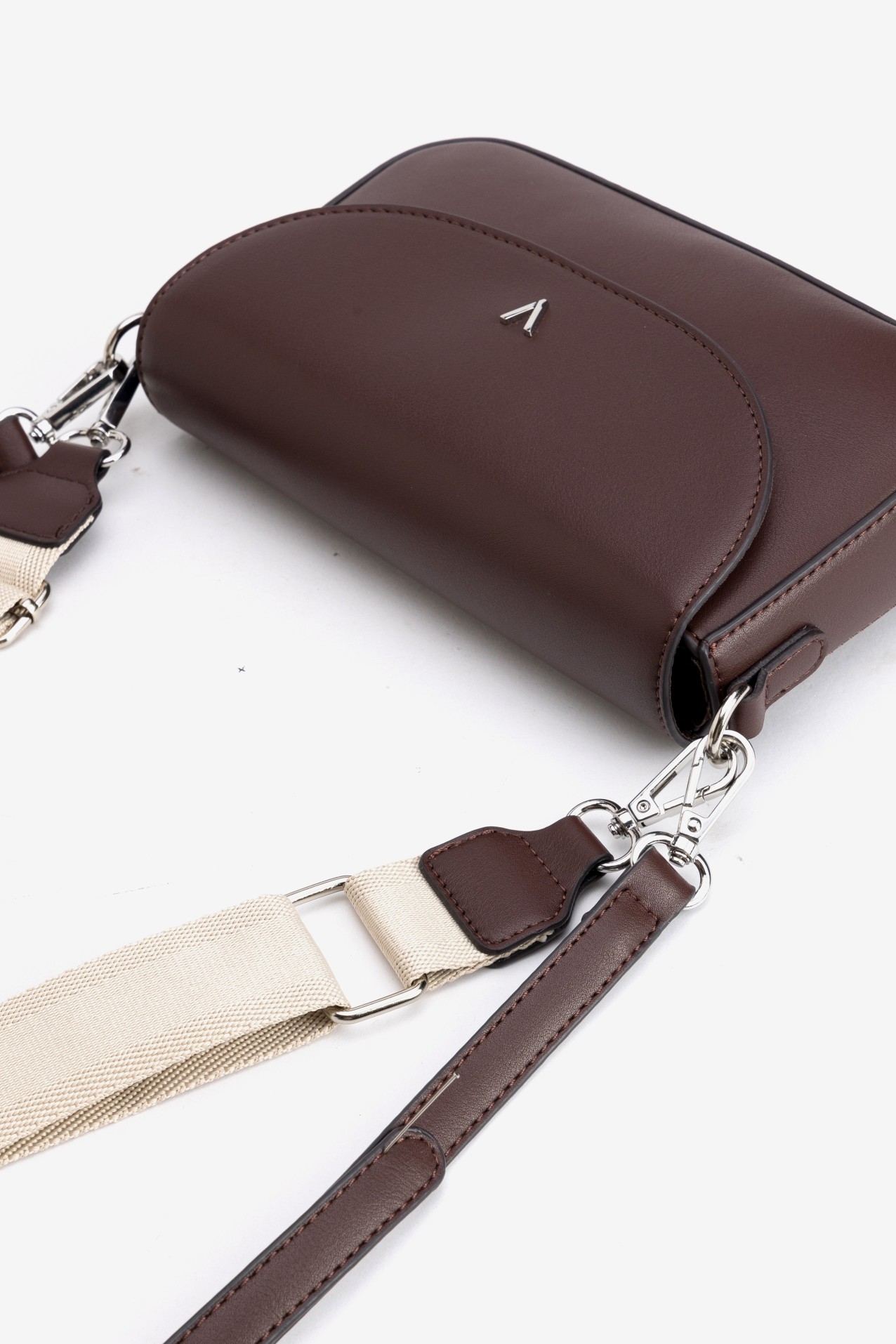 Brown Crossbody Wallet Bag