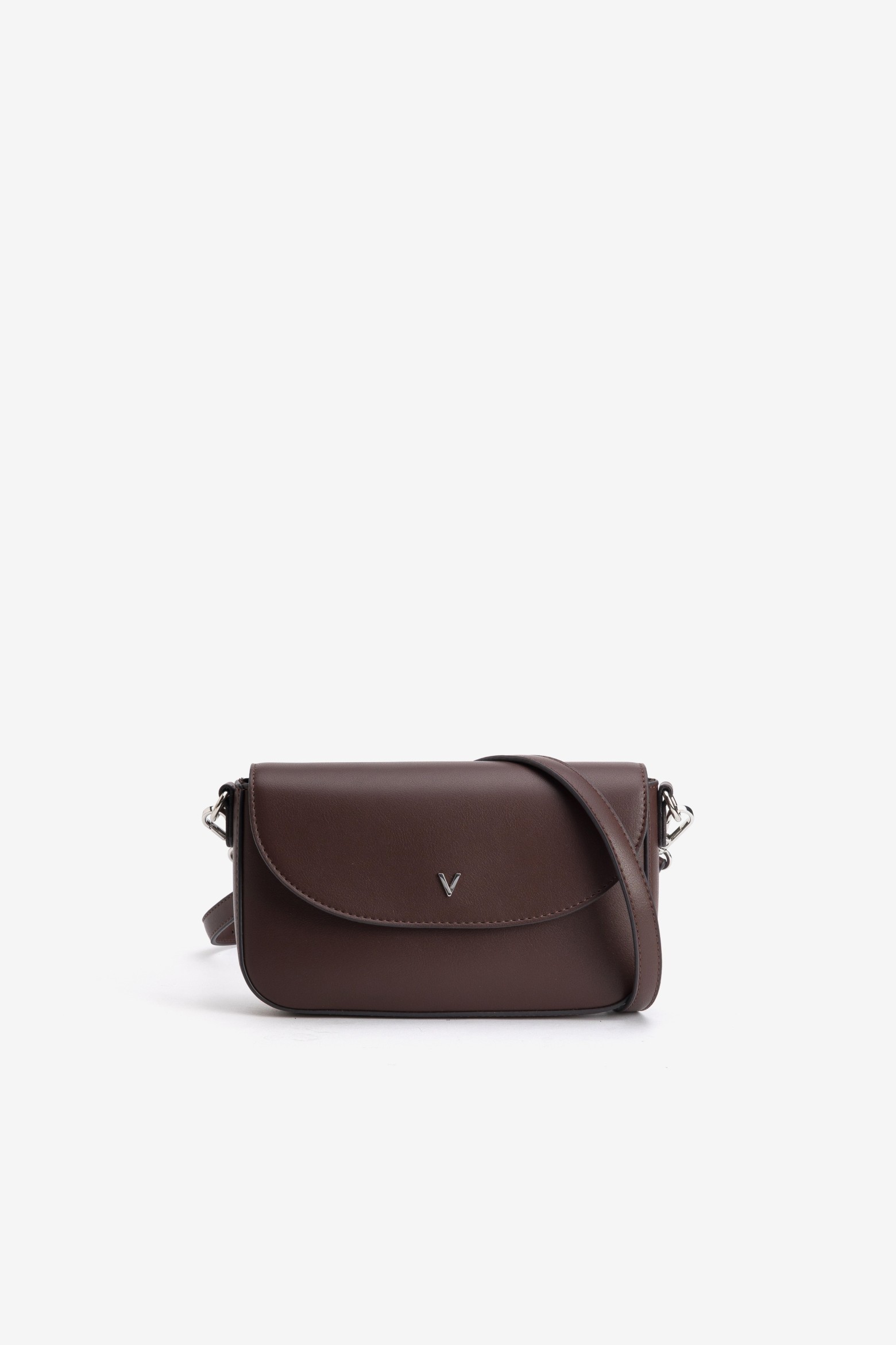 Brown Crossbody Wallet Bag