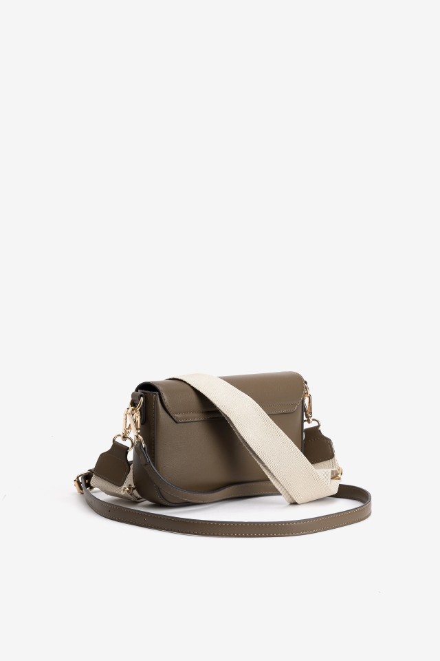Cartera verde oliva chic Cartera verde oliva chic