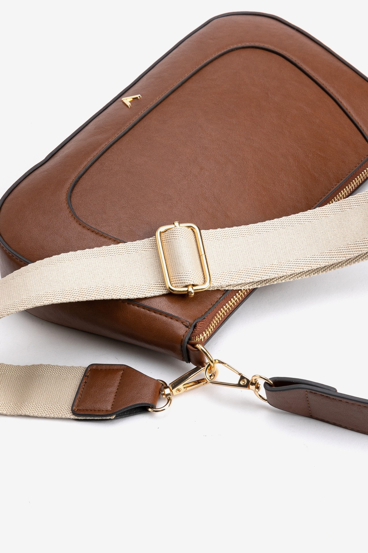 Brown Shoulder Wallet Bag