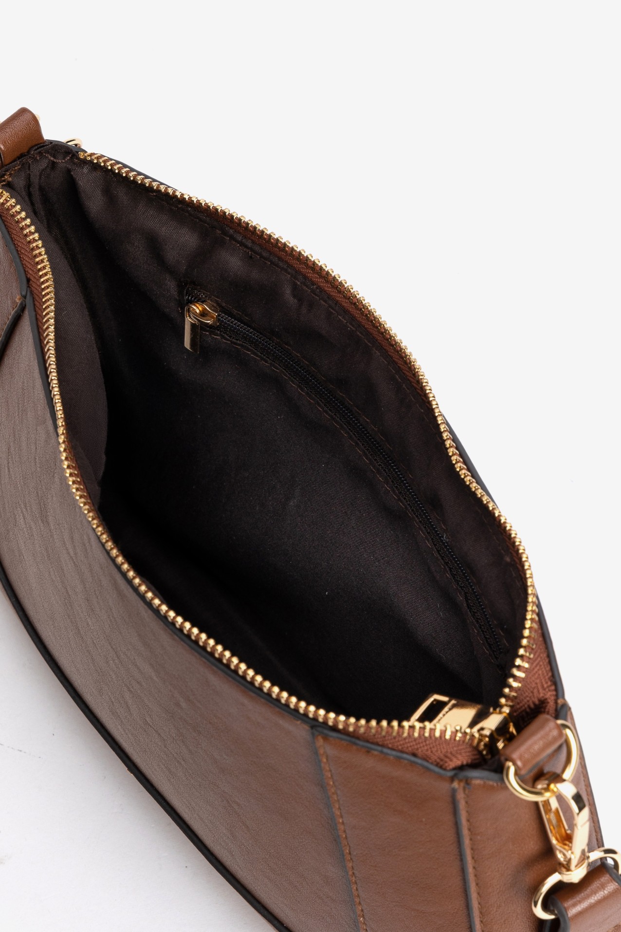 Brown Shoulder Wallet Bag