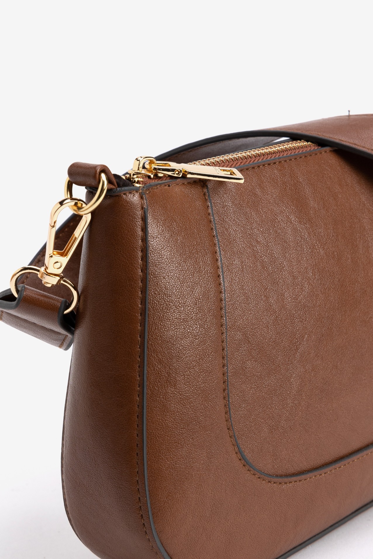 Brown Shoulder Wallet Bag