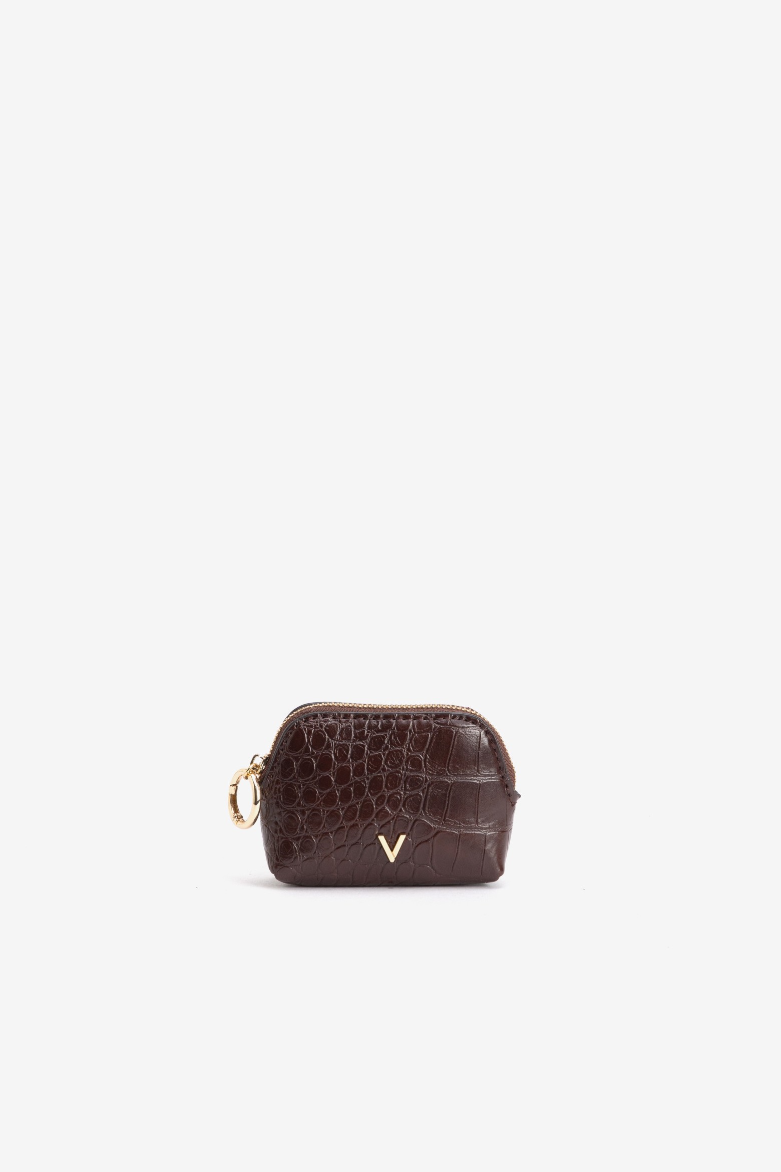 Small Croc Effect Coin Purse