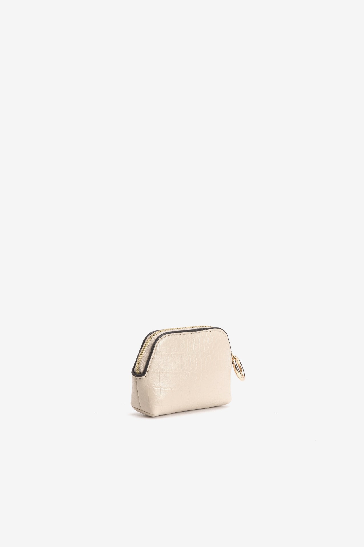 Beige Mini Coin Purse