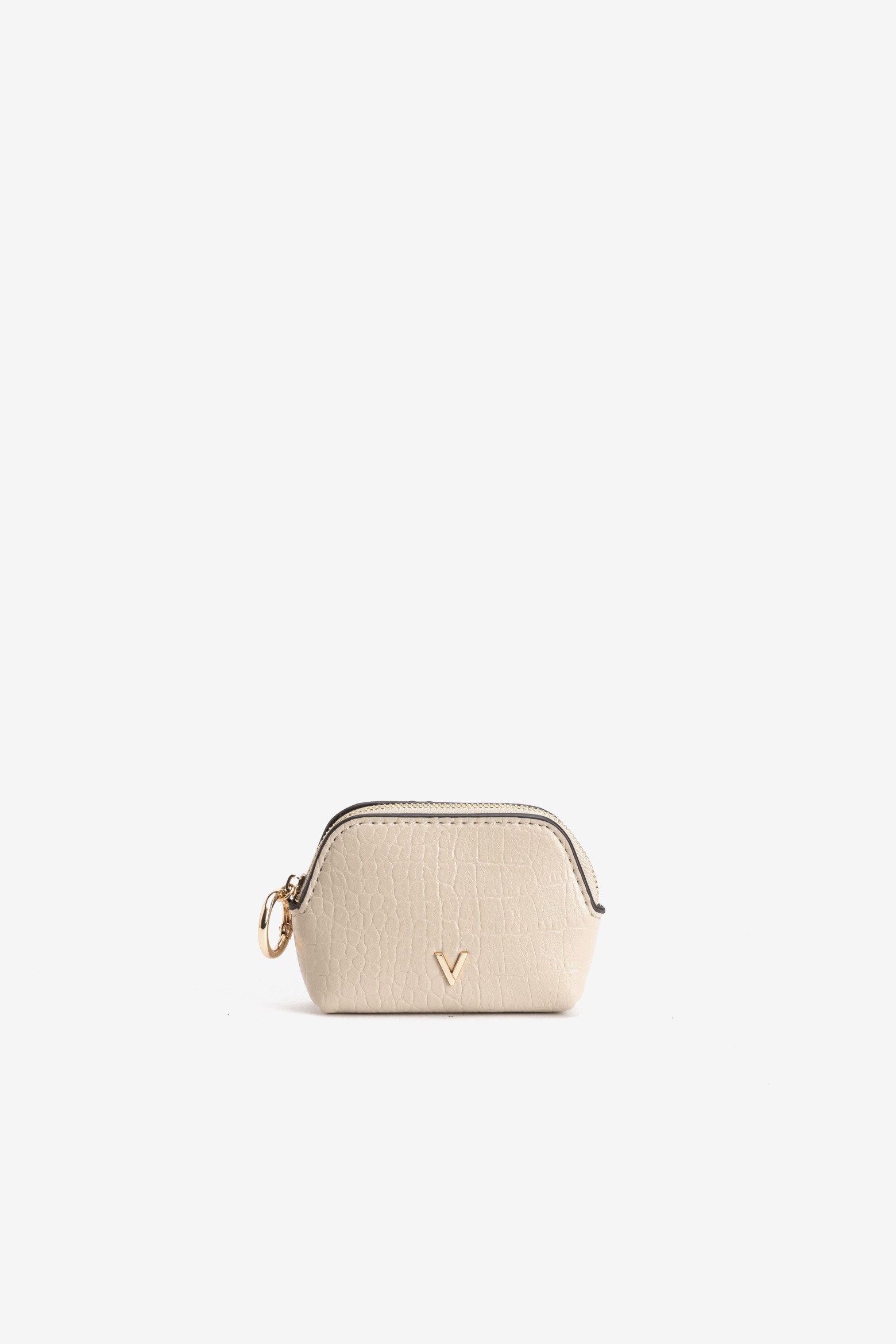 Beige Mini Coin Purse