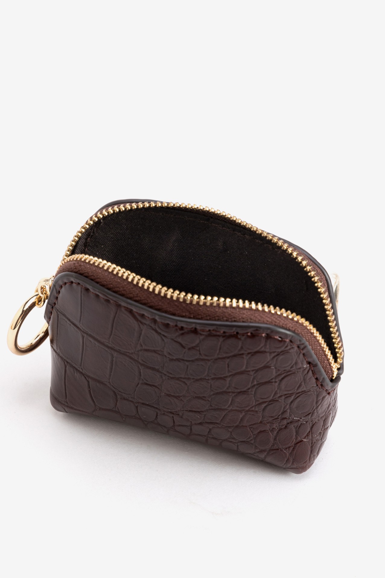Small Croc Effect Coin Purse