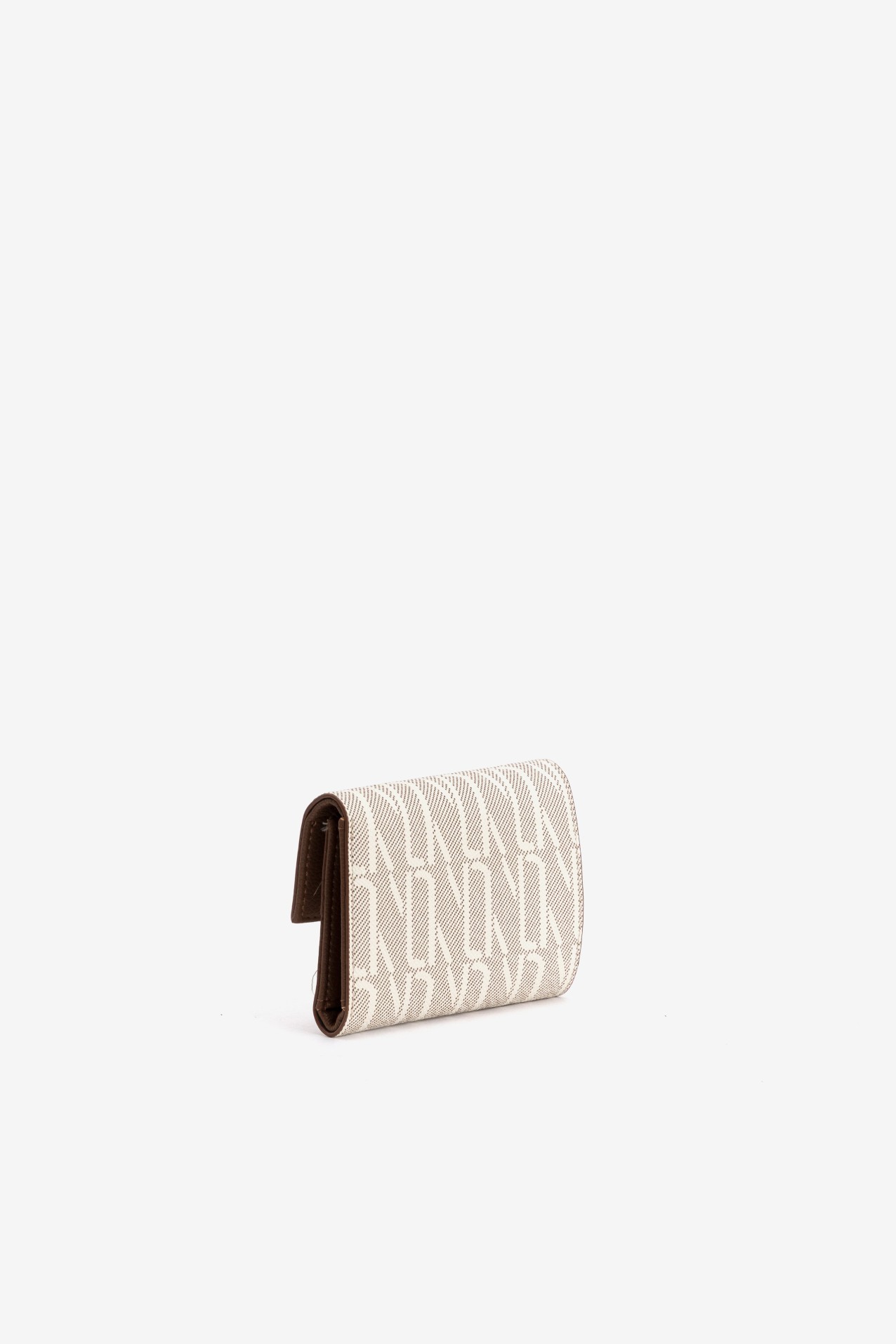 Brown Patterned Coin Wallet