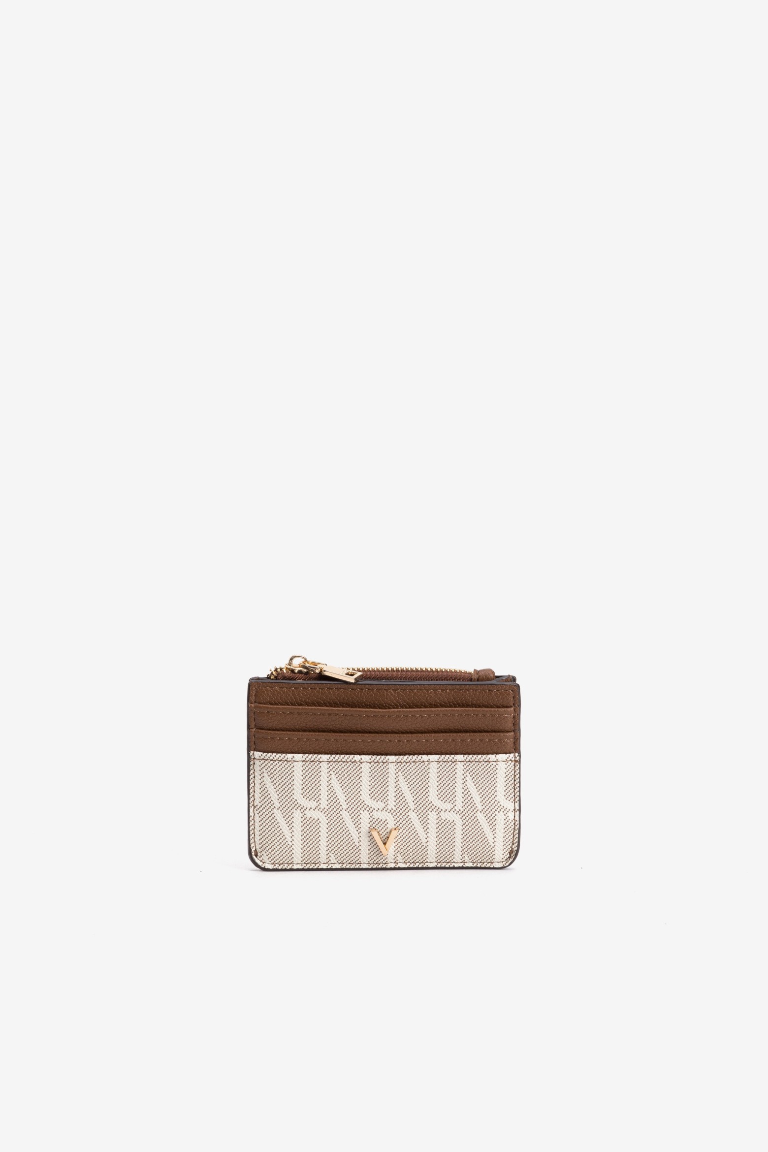 Porta moedas castanho minimalista