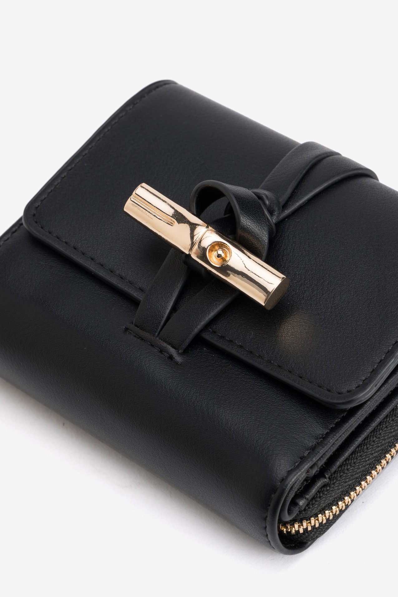 Black Chunky Coin Wallet