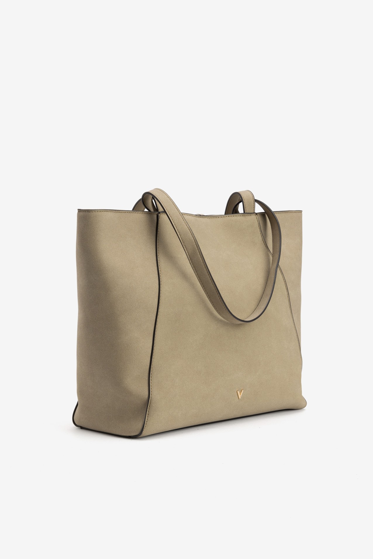 Medium Beige Minimal Tote