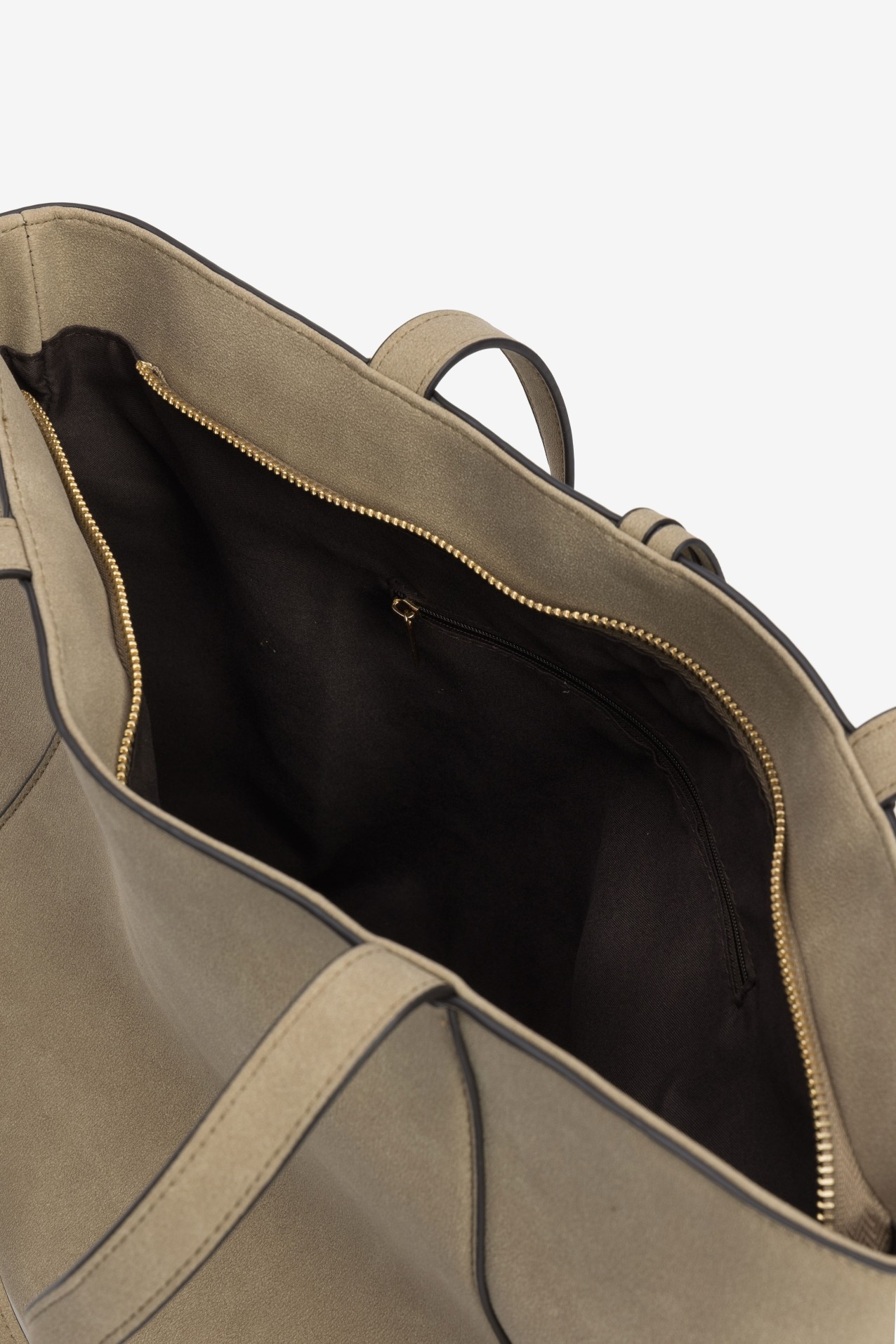 Medium Beige Minimal Tote
