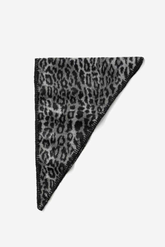 Grey Leopard Bandana Grey Leopard Bandana