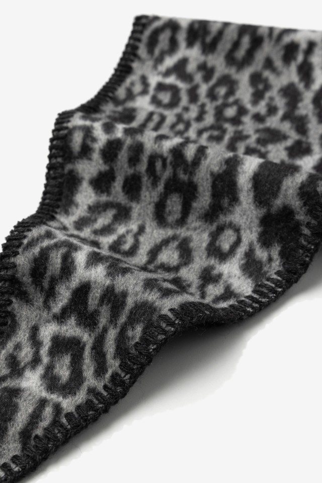 Grey Leopard Bandana Grey Leopard Bandana
