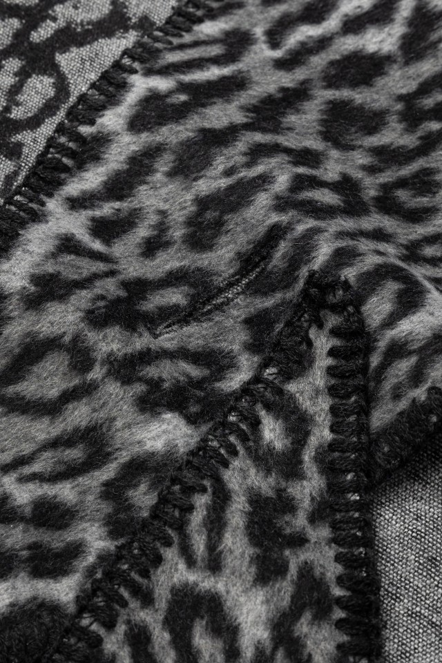 Grey Leopard Bandana Grey Leopard Bandana