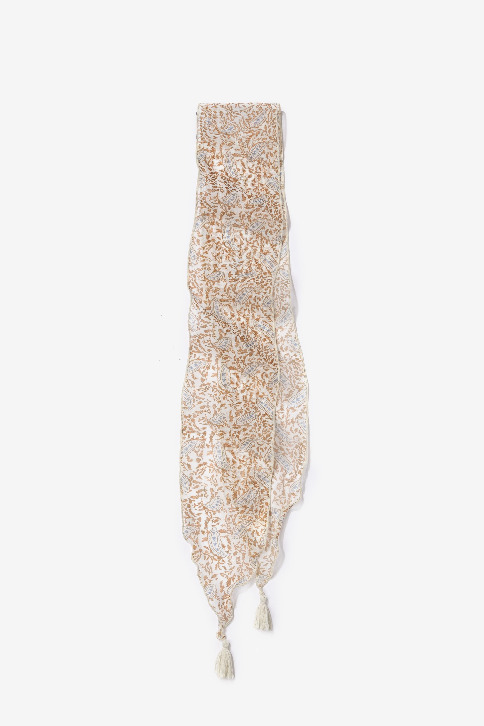Bandana skinny floral cruda