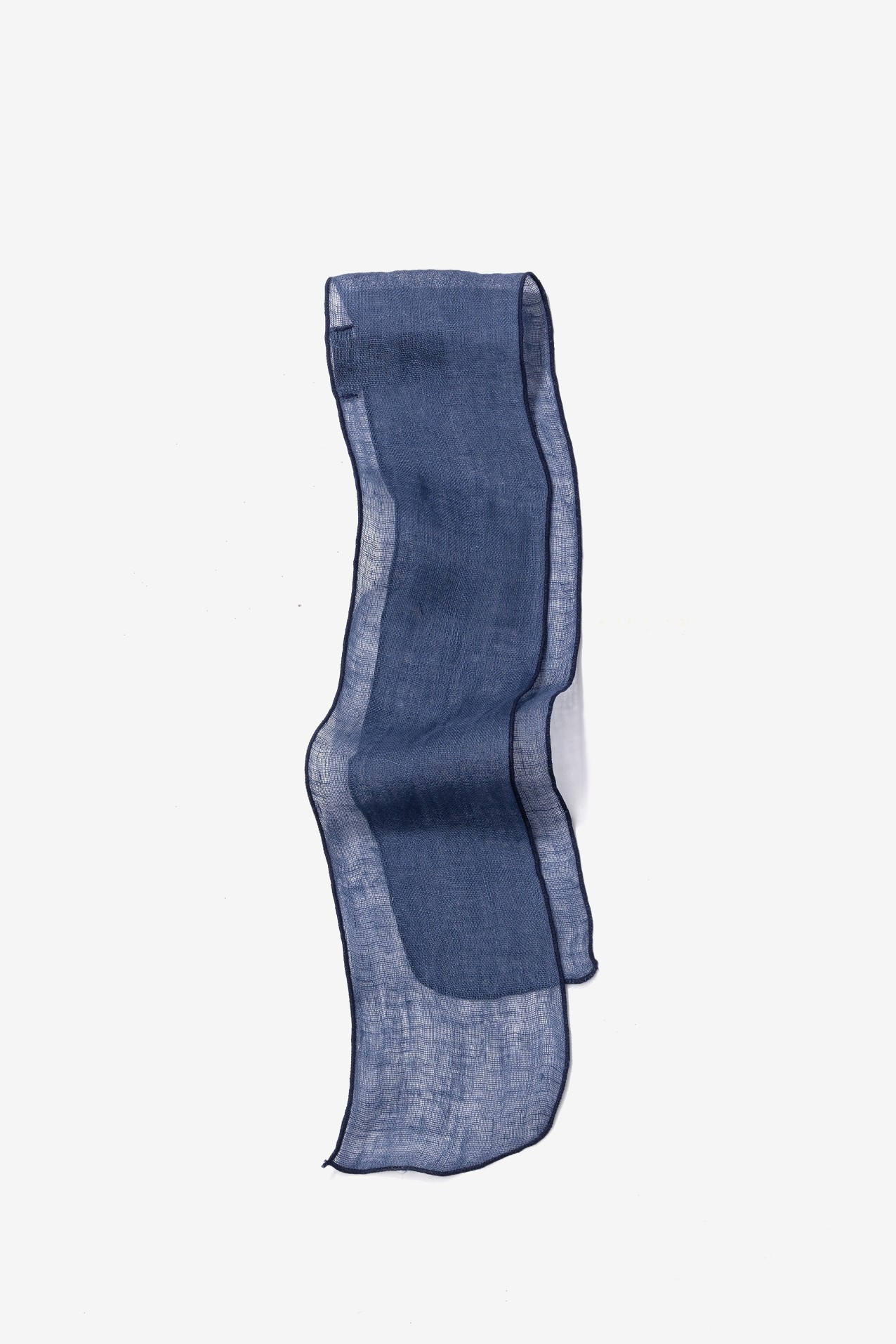 Blue Skinny Bandana Scarf