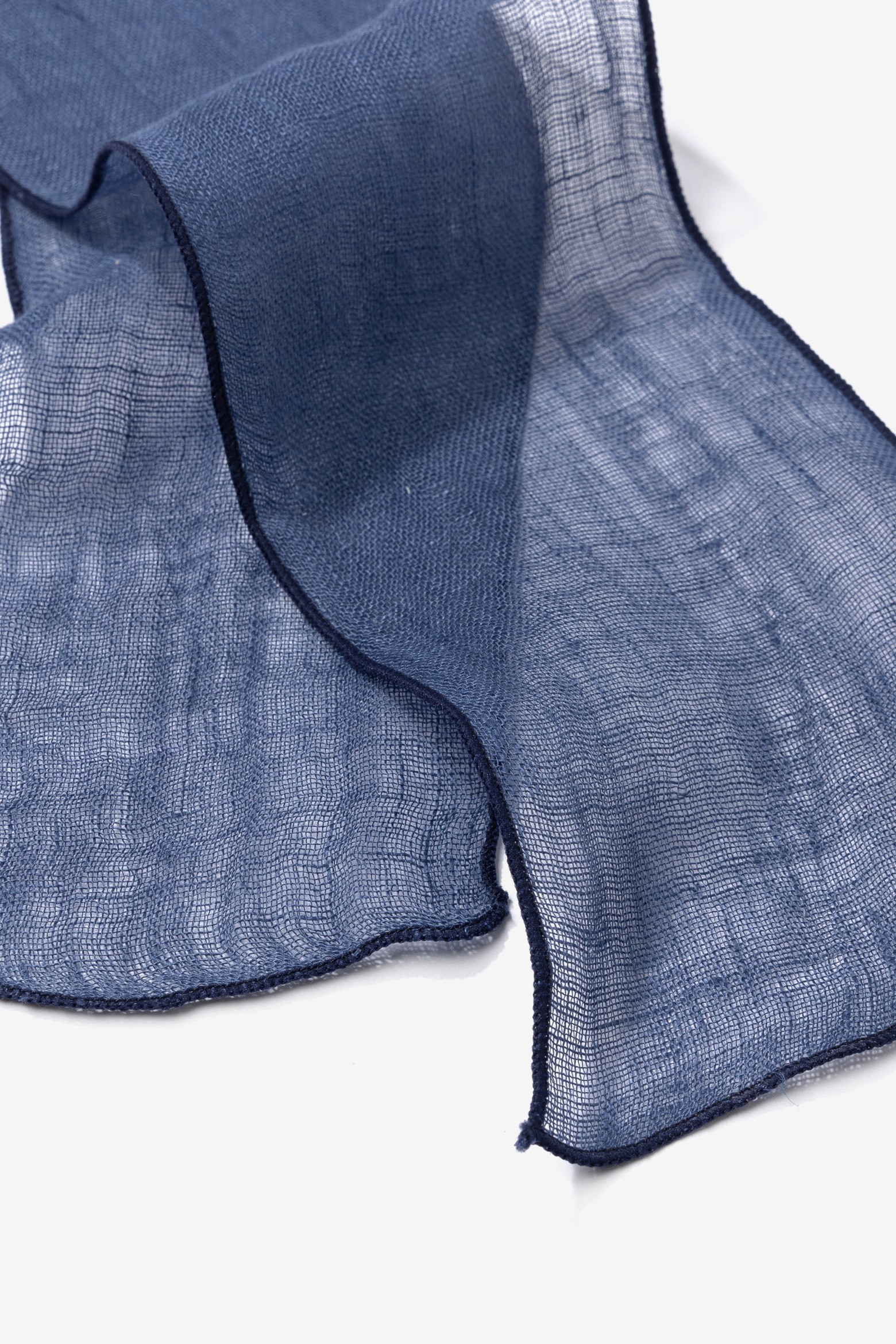 Blue Skinny Bandana Scarf