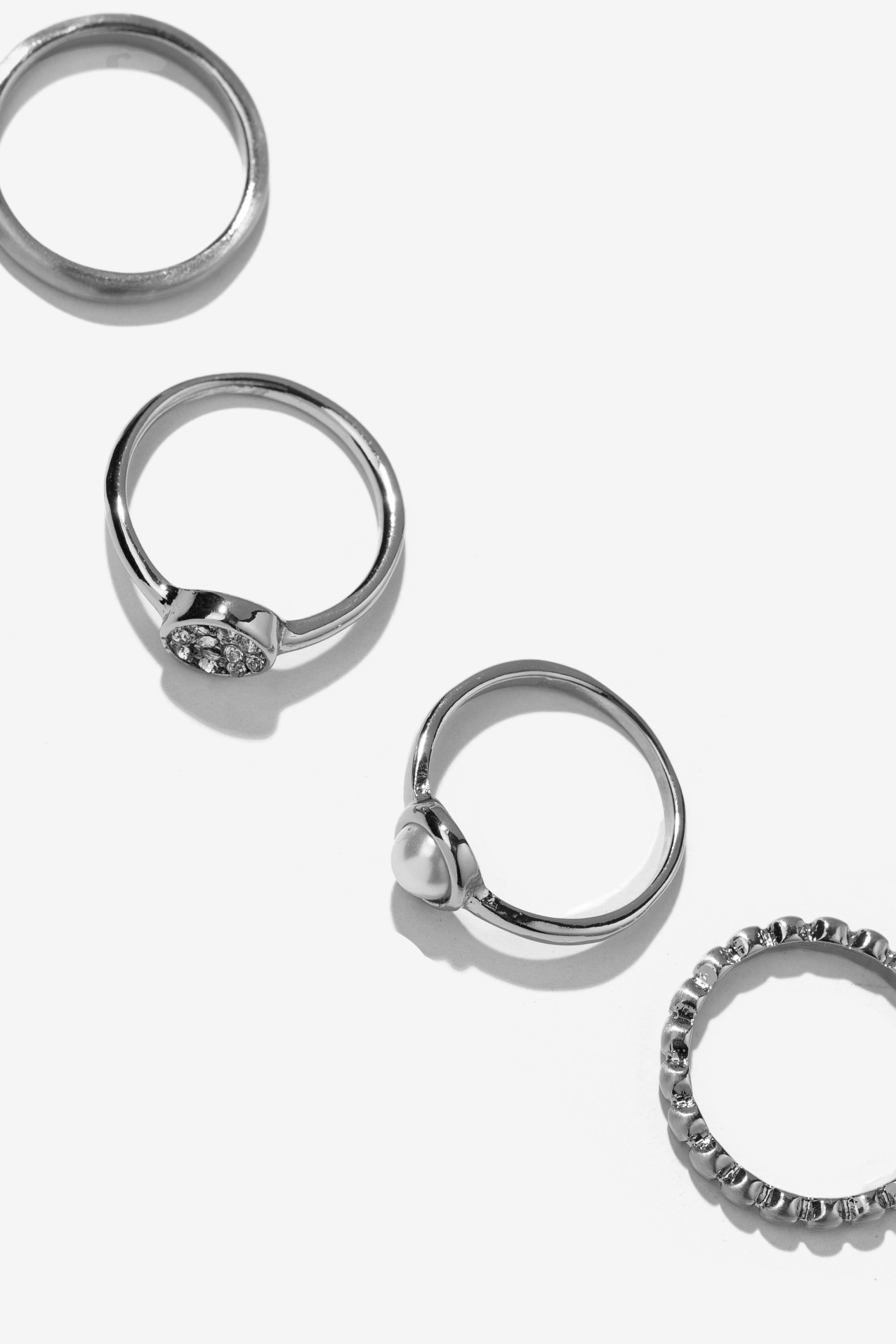 Gold Tone Ring Set