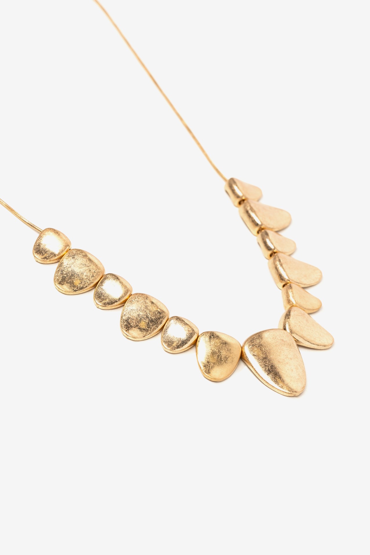 Chunky Gold Tone Necklace