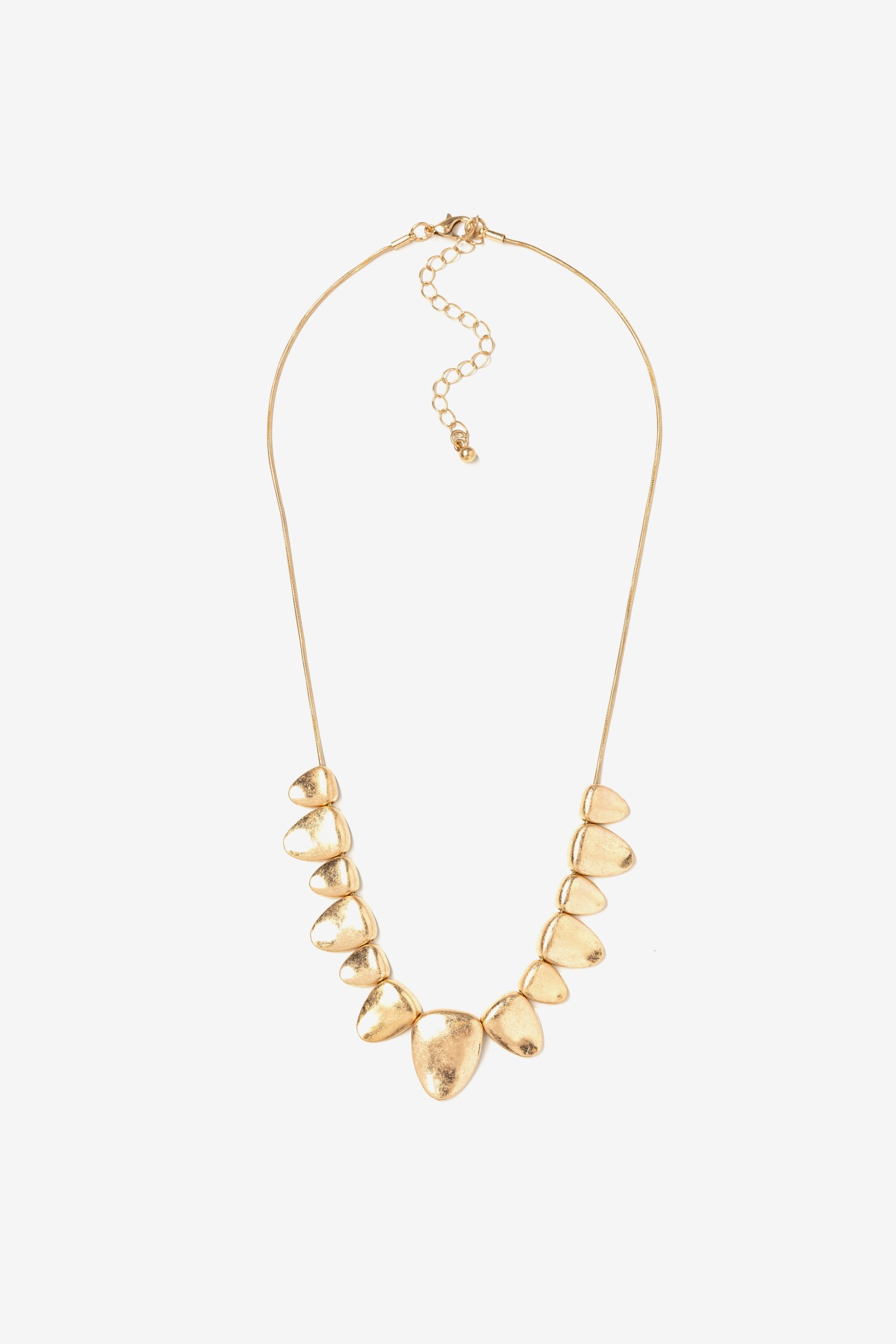 Chunky Gold Tone Necklace