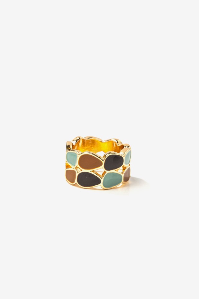 Chunky Gold Statement Ring