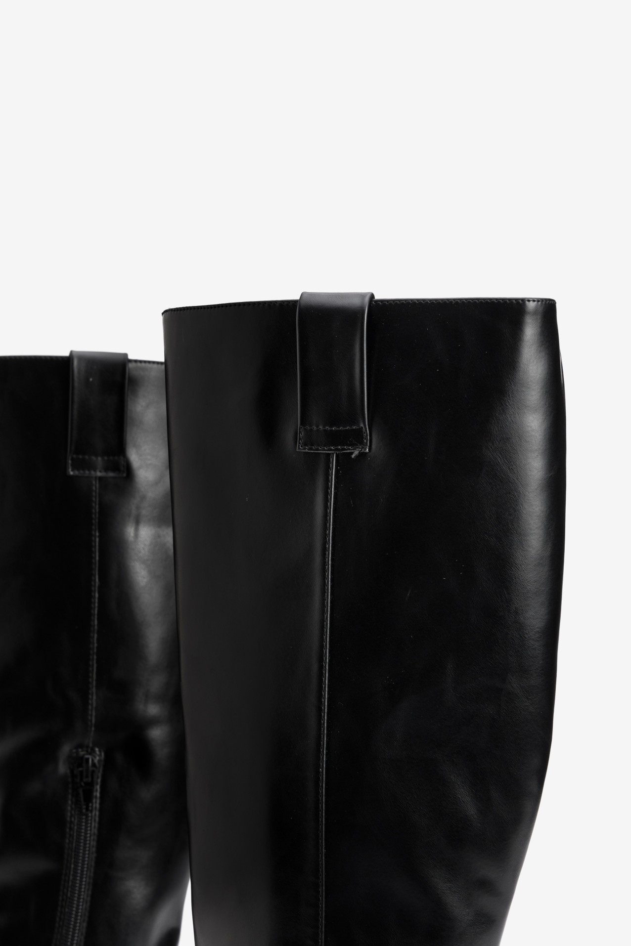 Chunky Tall Black Boots