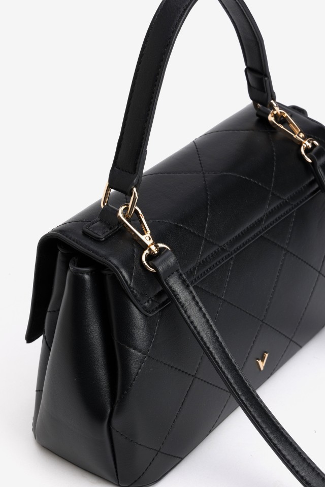 Black Quilted Wallet Bag Black Quilted Wallet Bag