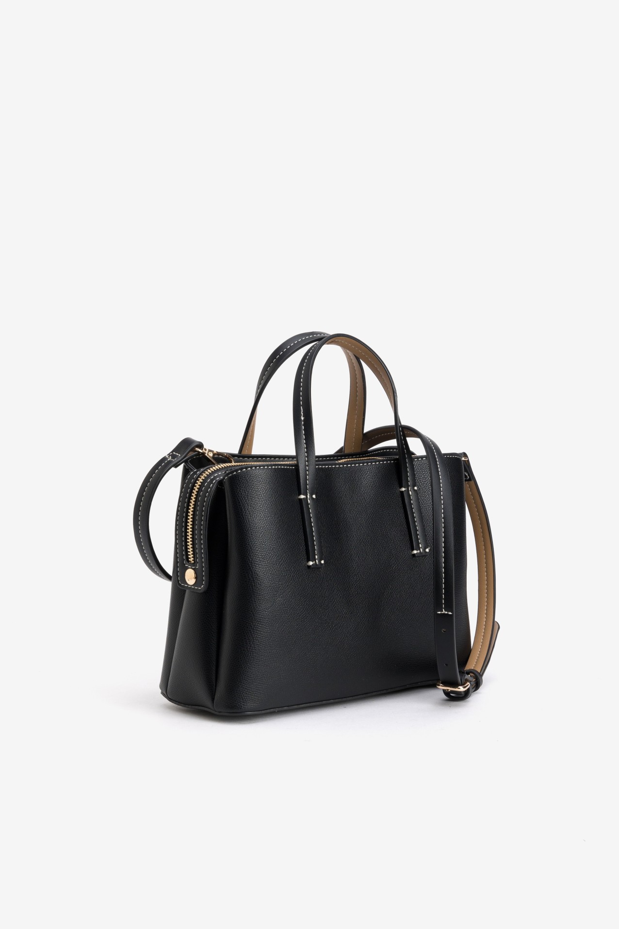 Black Structured Mini Bag