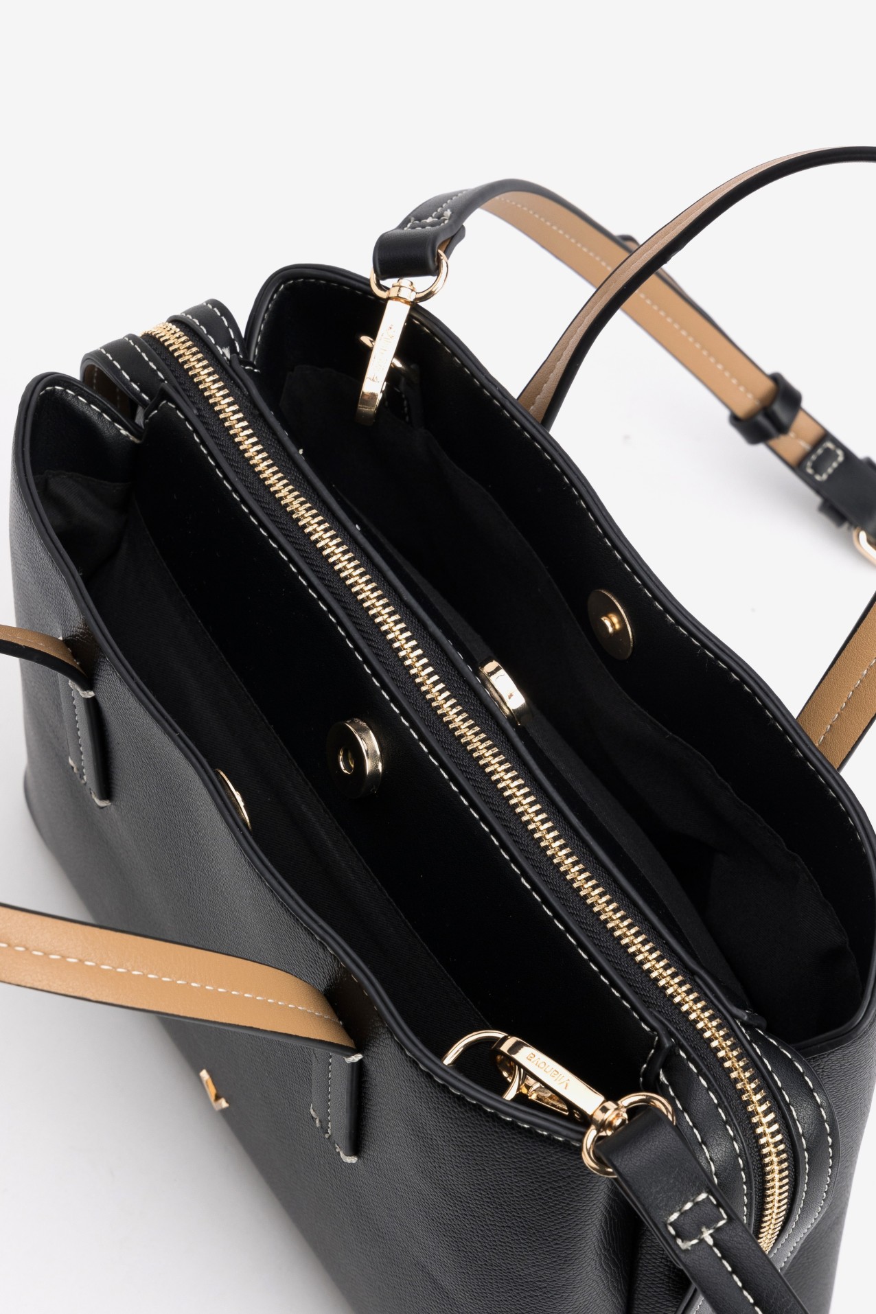 Black Structured Mini Bag