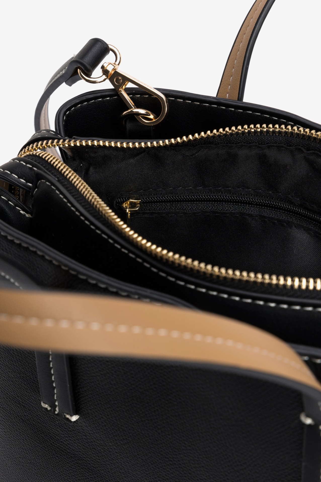 Black Structured Mini Bag