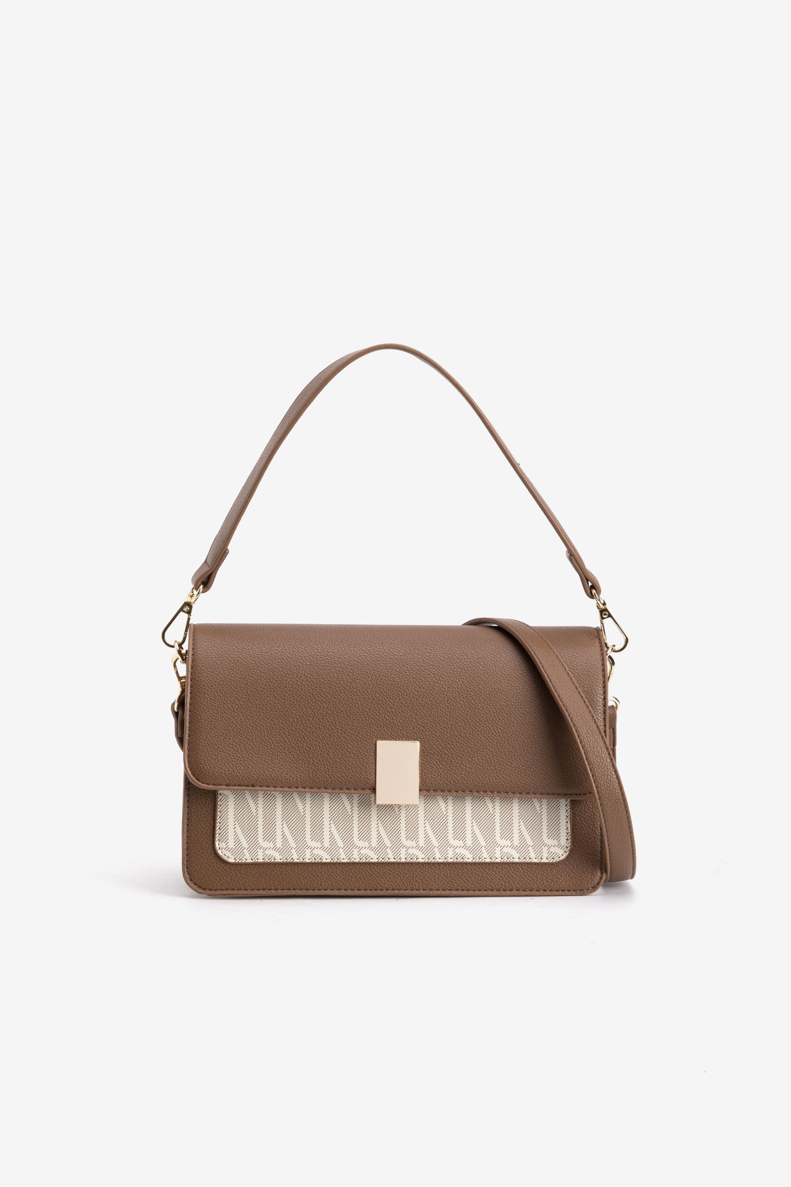 Brown Minimalist Wallet Bag